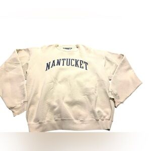 Vintage Snowshoe Thompson Nantucket Heavy Cream Sweatshirt